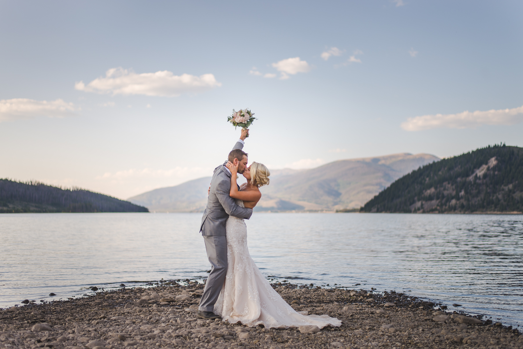 Abby + Garrick | Colorado Wedding by Lake Dillon