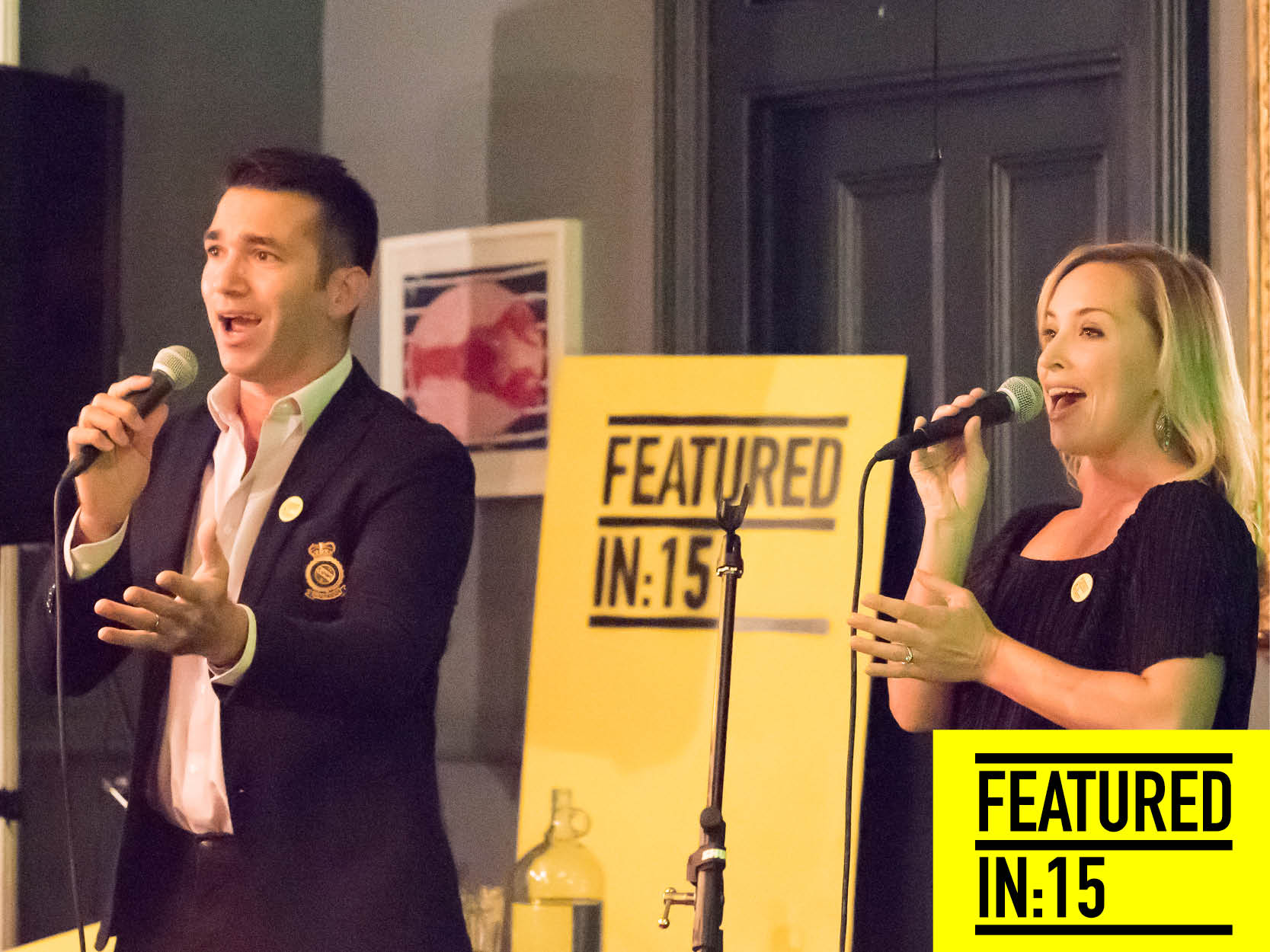 Wayne and Anna a FFantastic singing duo