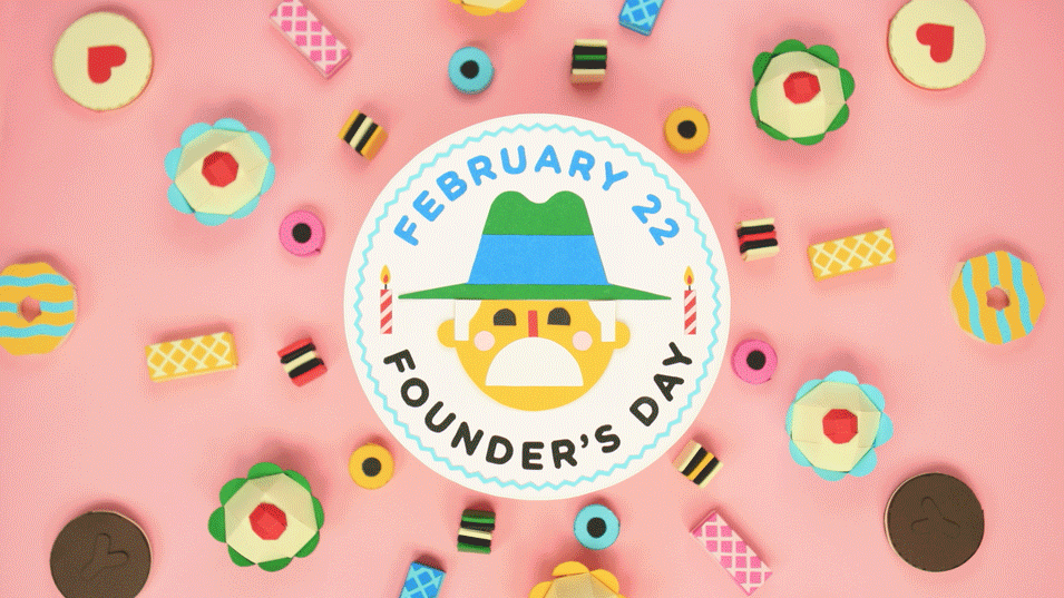scouts---pretty-random-life-of-robert-baden-powell---badge,-birthday,--replacement-animation,-coins---young,-illustration-and-animation-manchester-stop-motion,-claymation,-paper-craft,-cakes,-candles,-robert-baden-powell,-loop,.gif