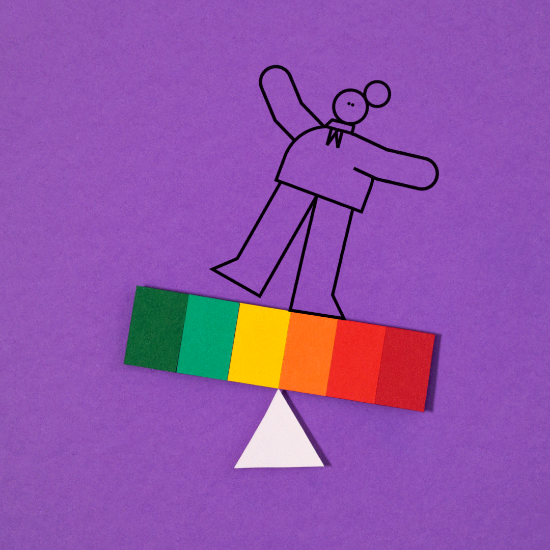 Scouts-mood-food---young-illustration-and-animation,-paper-craft-stop-motion,mood,oats,-low-gi,stable-mood,-see-saw.gif