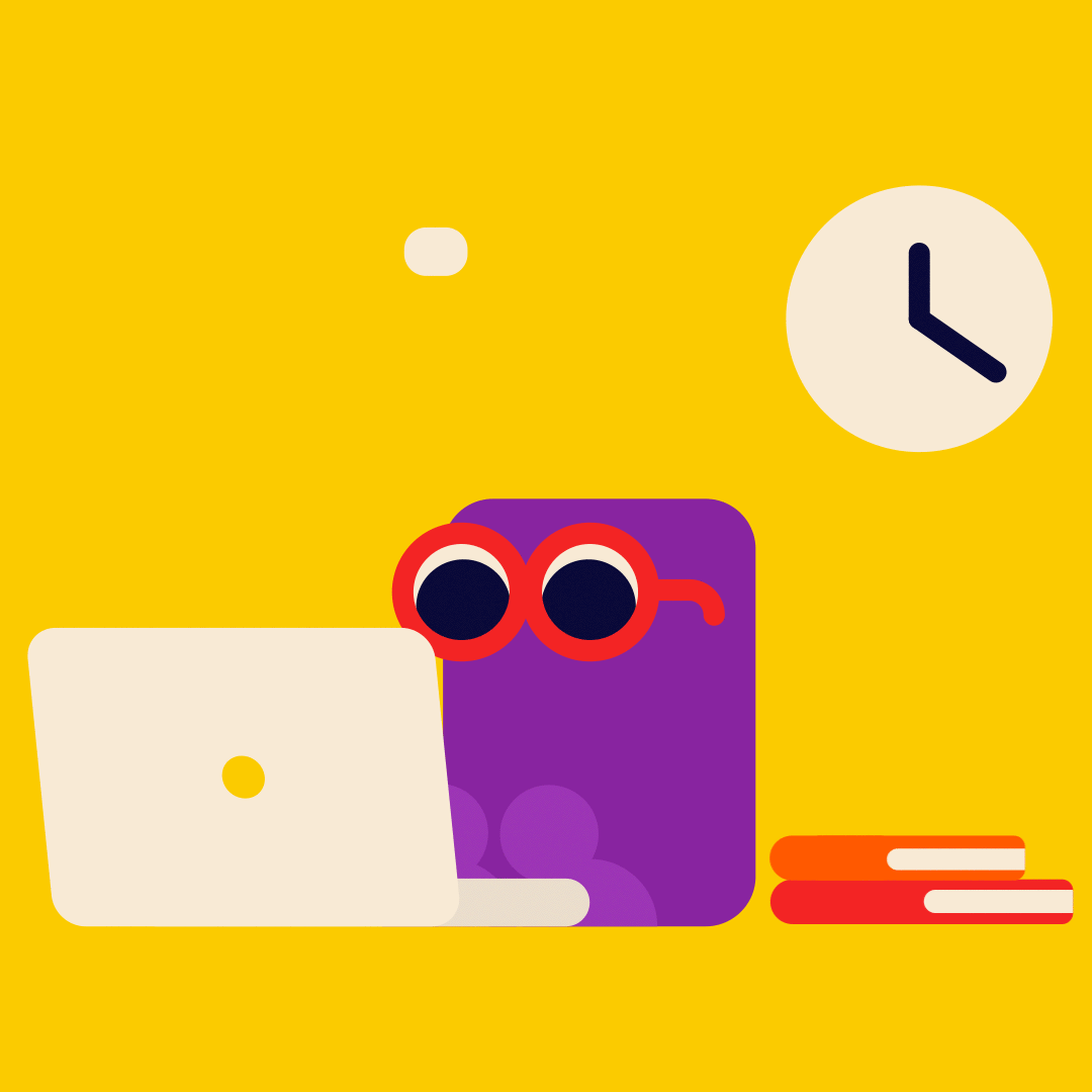 SCOUT--Skills-for-life---Young-Illustration-&-Animation-Studio-Manchester-2D,-characters,-shapes,perseverance,-never-give-up,-night,working,-coding,-all-nighter--loop.gif