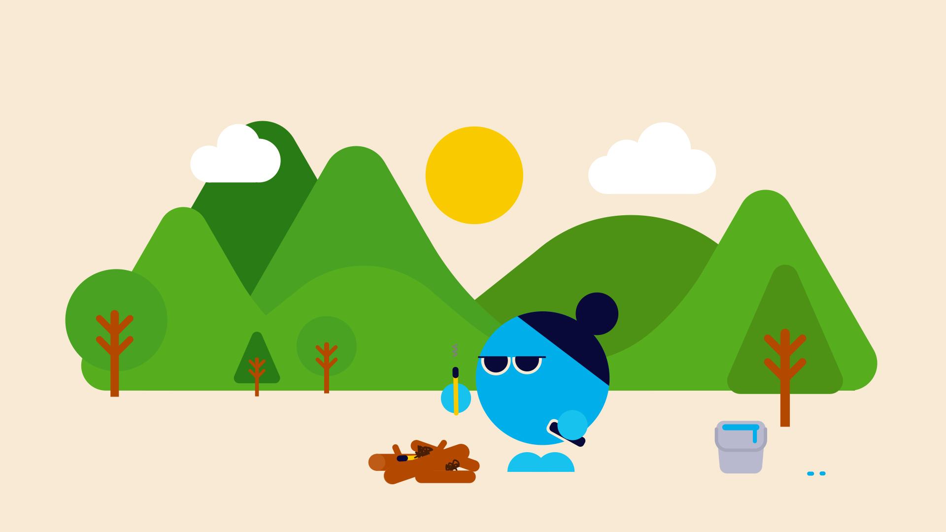 SCOUT--Skills-for-life---Young-Illustration-&-Animation-Studio-Manchester-2D,-characters,-shapes,-camping,-fire-lighting,-perseverance,-never-give-up,-fizzle.jpg
