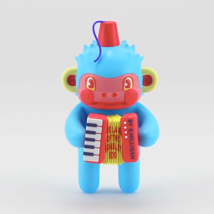 monkey,-accordian---SPIKE-MILLIGAN---IN-THE-LAND-OF-THE-BUMBLEY-BOO---Young-Illustration-&-Animation-Studio-Manchester-3D.jpg