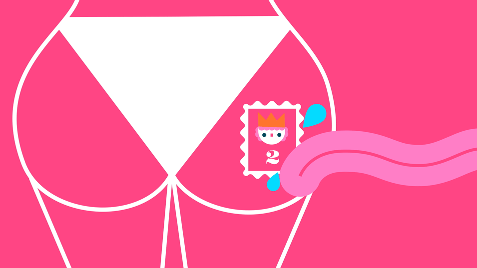 TONGUE,-LICK,-BUM,-QUEEN,-STAMP,-ELIZABETH,-CHEEKY,-VECTOR,-graphic---IDKT-about-the-BEATLES---Young-Illustration-&-Animation-Studio-Manchester-2D,-MOTION-GRAPHICS,-INFOGRAPHICS.gif