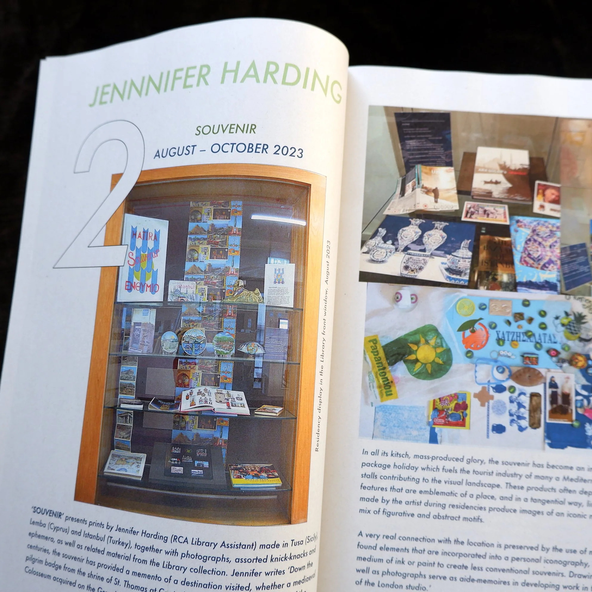  Booklet to accompany the Library window display ‘In Residence’, July - September 2026. 