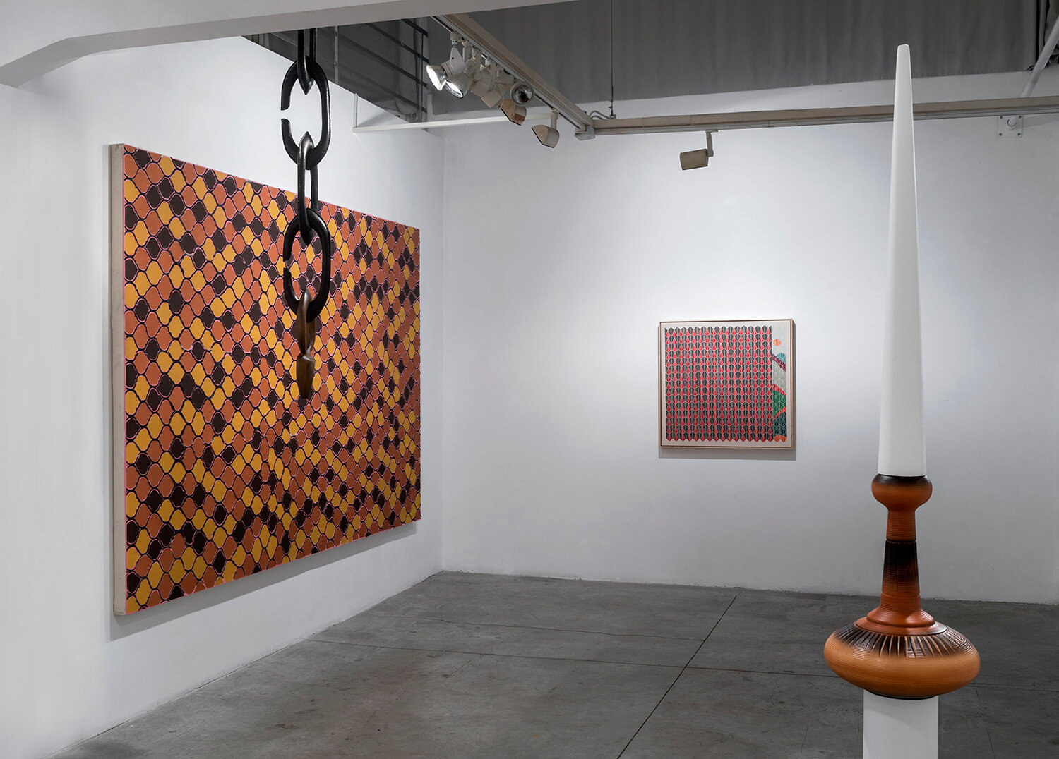  Installation view, ONLY CONNECT! exhibition, Braverman Gallery. Curator: Thomas Rom. Photographer: Elad Sarig 