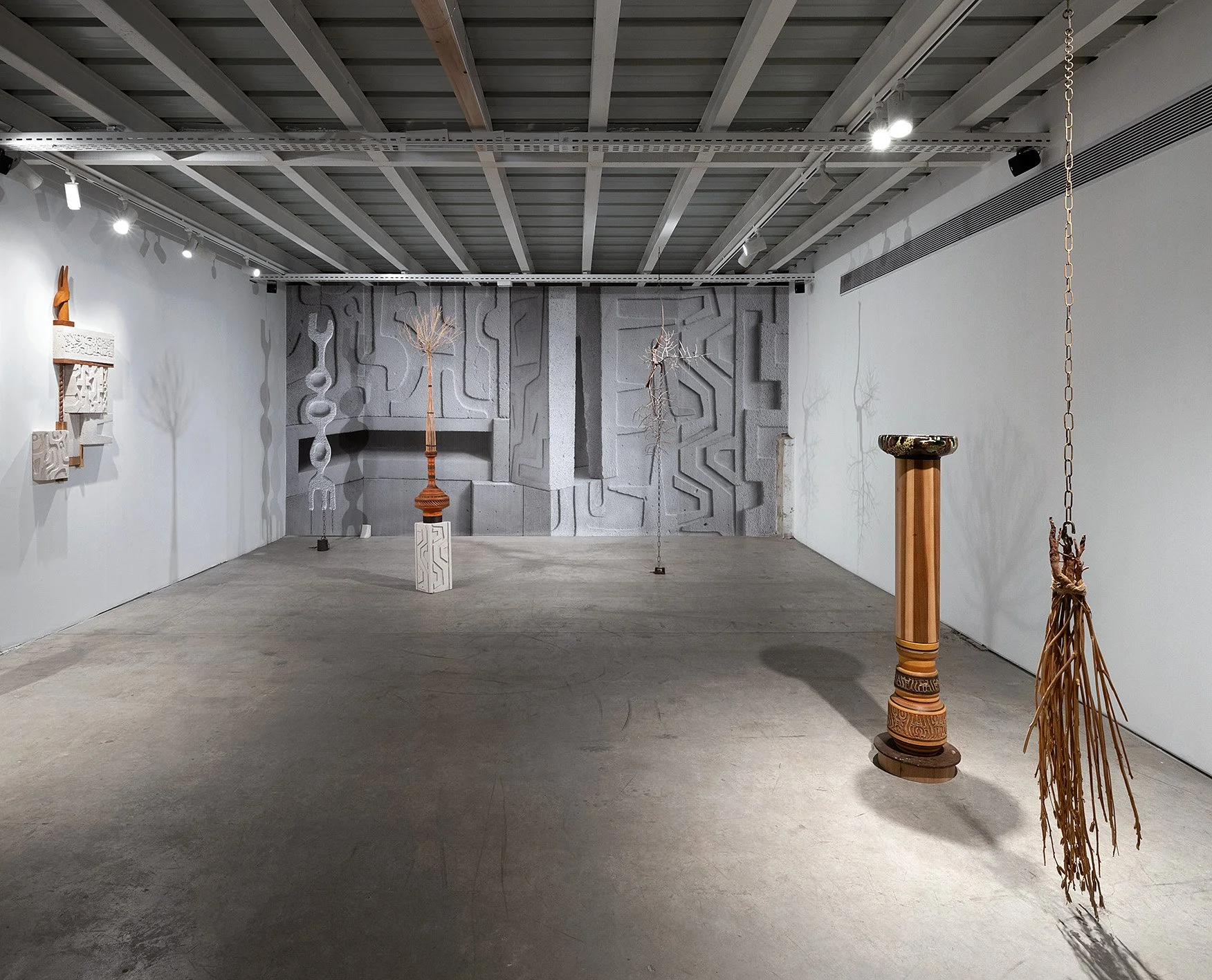  Installation view, ‘At The End There Was a Doorway’, Braverman Gallery , Tel Aviv , Israel. Curator: Adi Gura. Photo by Elad Sarig 