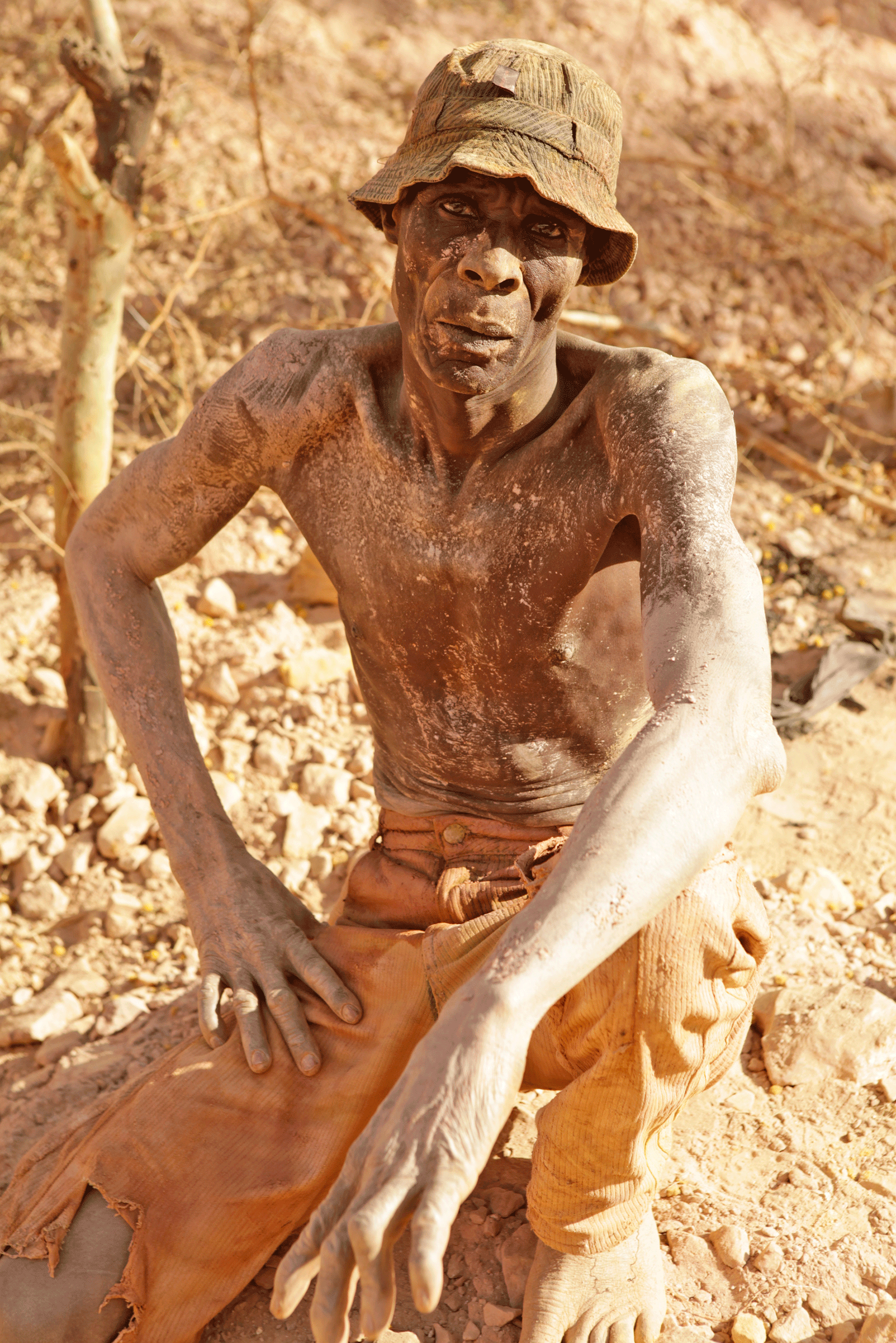 Artisanal Gold Miner, Burkina Faso, West Africa, 2010