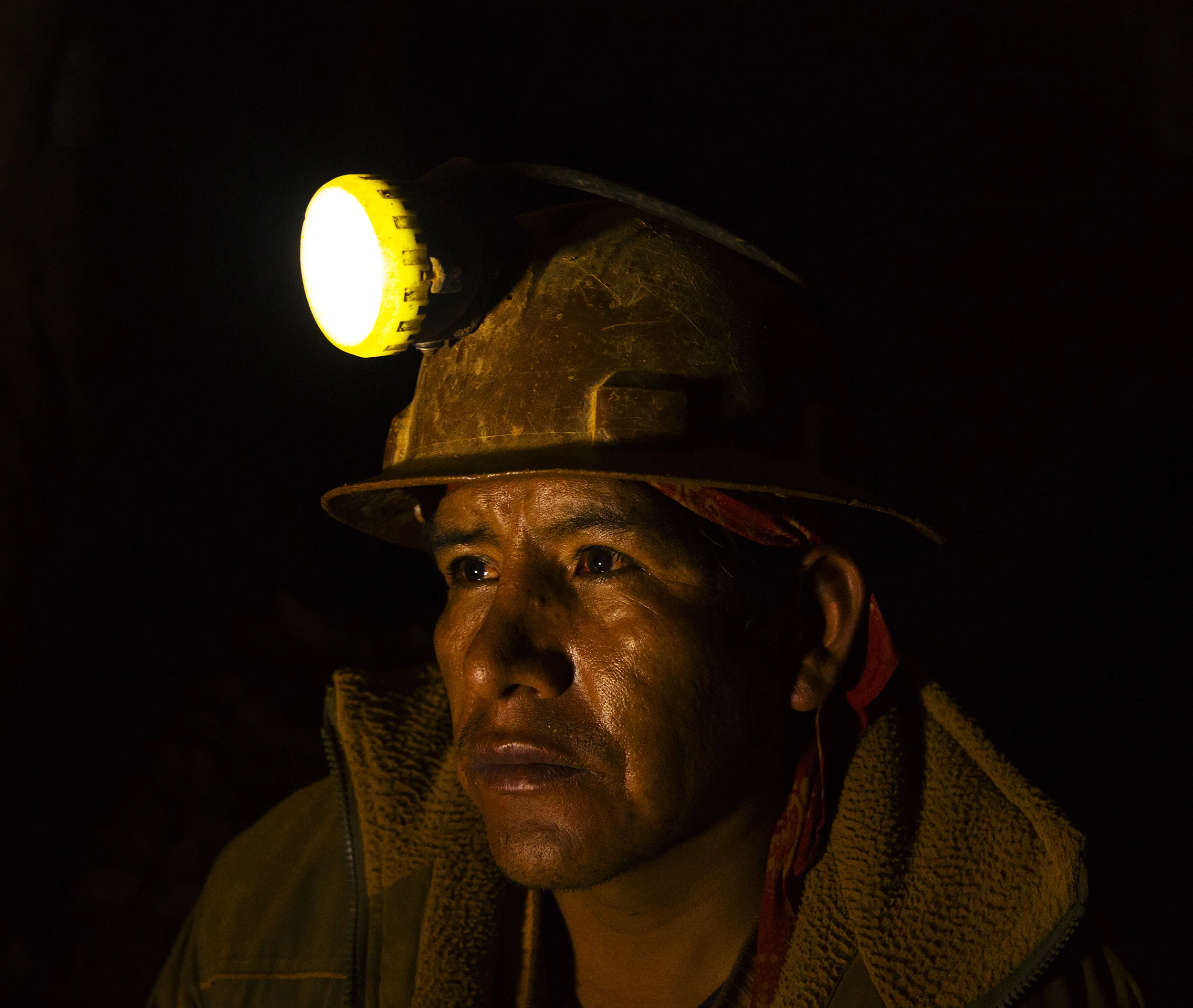 Silver Miner, Cerro Rico, Bolivia, 2016