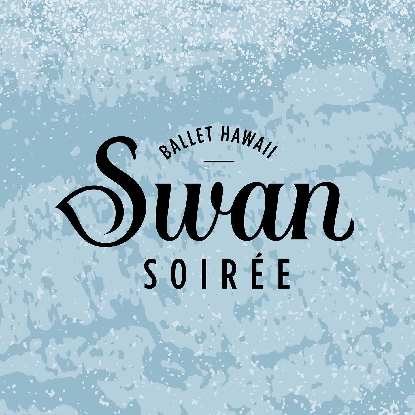 This goose is thrilled to share the freshly laid custom wordmark for Ballet Hawaii&rsquo;s Swan Soir&eacute;e Gala.
I&rsquo;m looking forward to sharing more eggsamples soon, including the illustration!
&bull;
Cheers to my kern coach @judlively for t