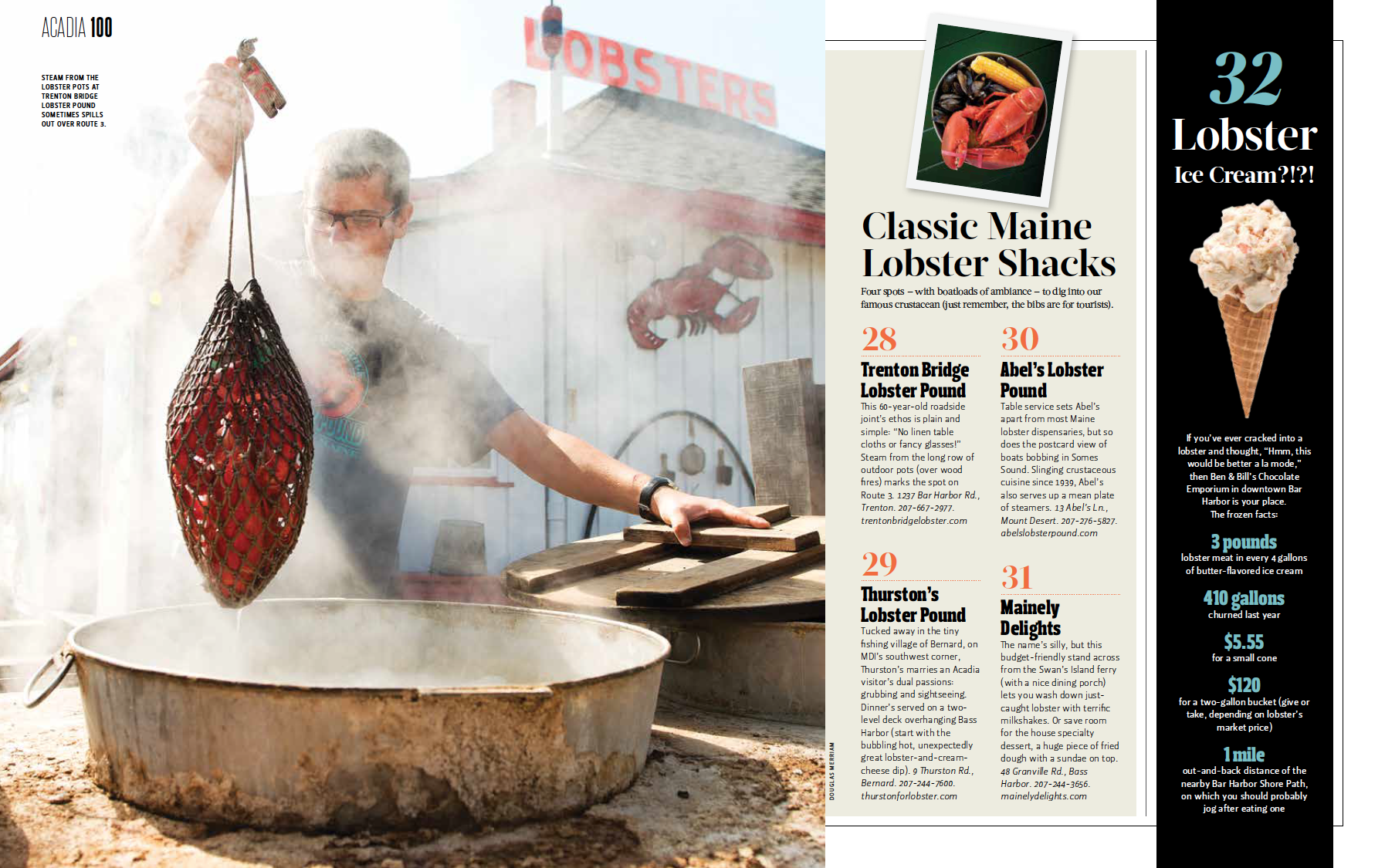   Down East , Acadia 100 Issue, Summer 2016 