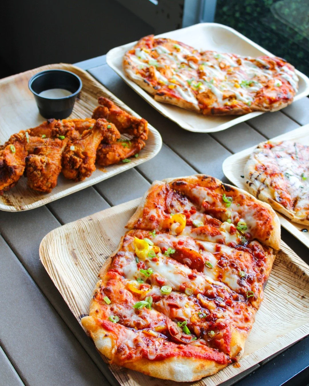 Craving something light but satisfying? 🍕 
Head to our rooftop for artisanal pizzas, wings, pretzels, and more. Great for a relaxed, flavorful evening.