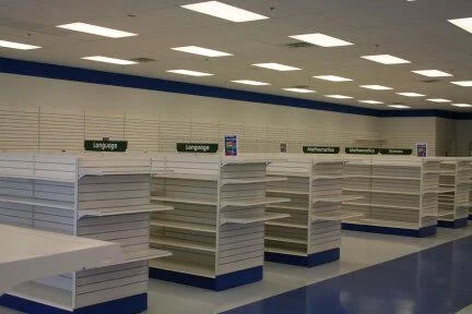 Book Store with Slat Wall