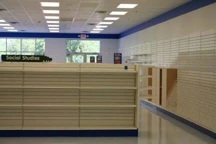 Book Store with Slat Wall 