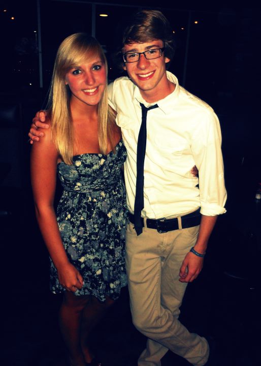 The first photo we took together. 
