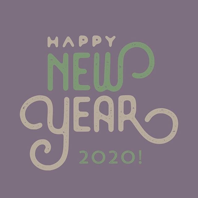 The new year is here! 
We hope it&rsquo;s a great one 🎉