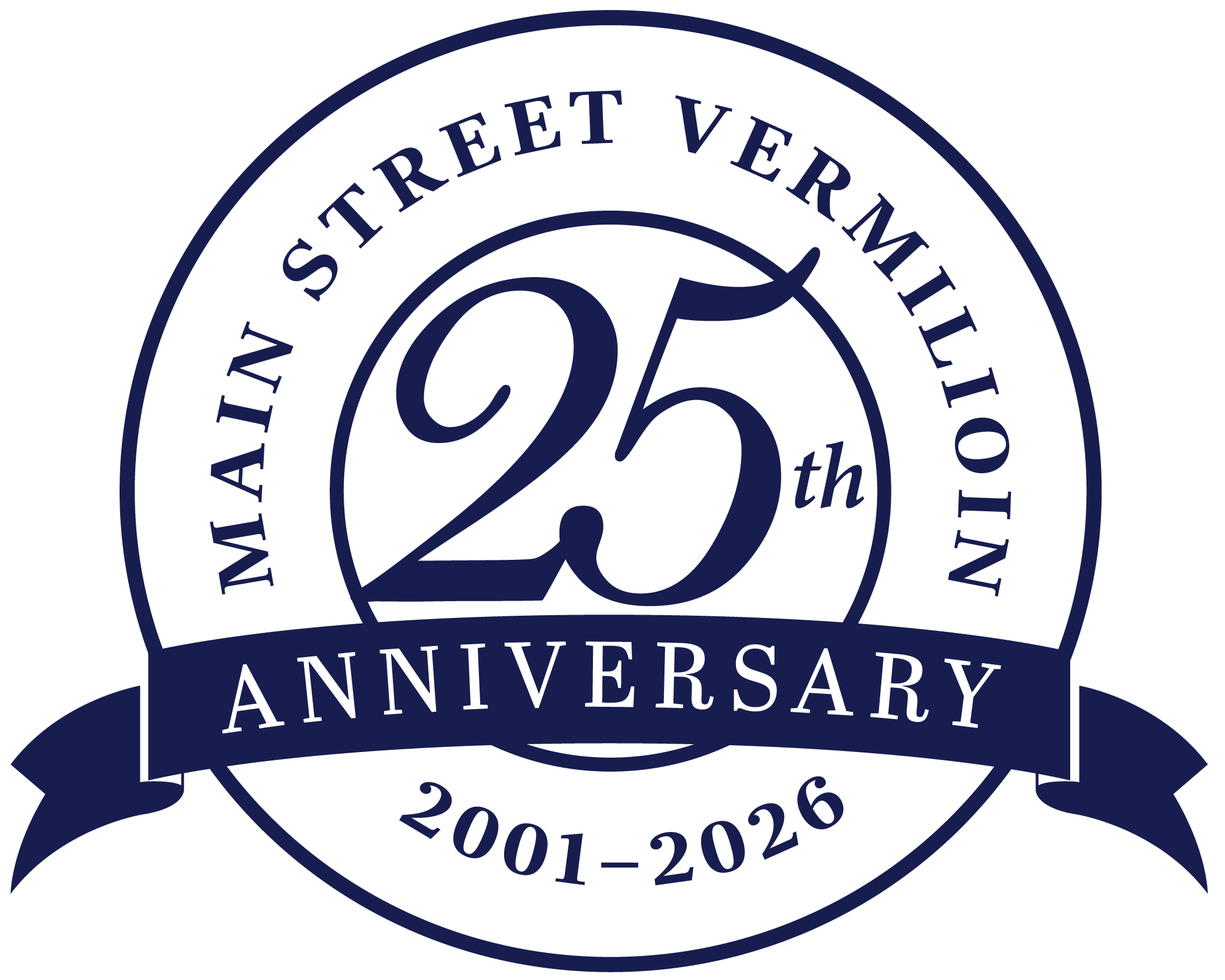MSV 25th Circle Logo ANNIVERSARY CMYK 100 95 31 41.png
