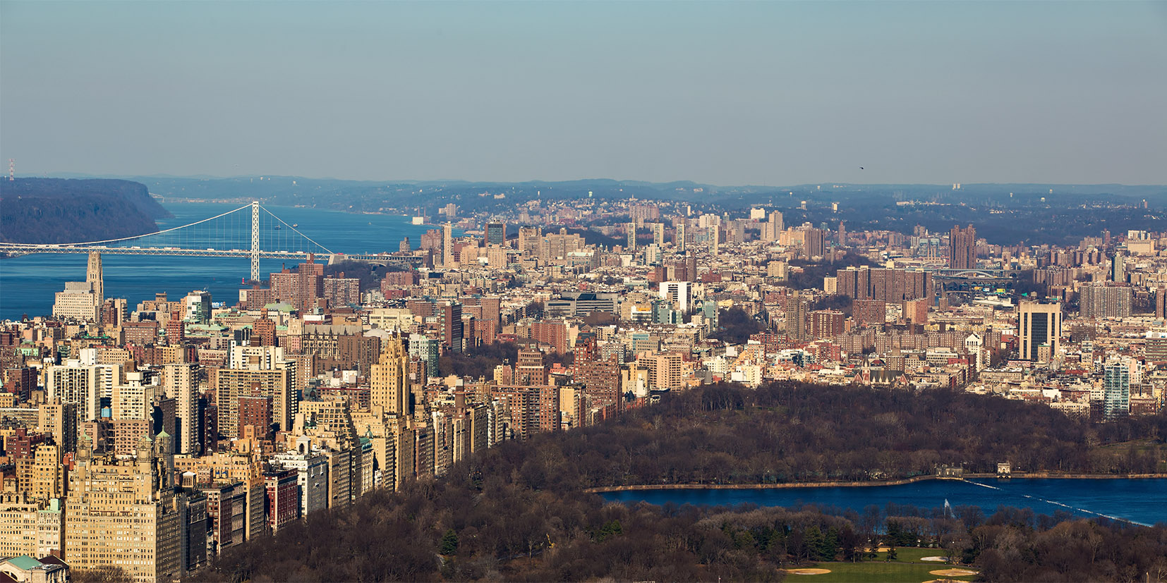 Central Park and Manhattan View