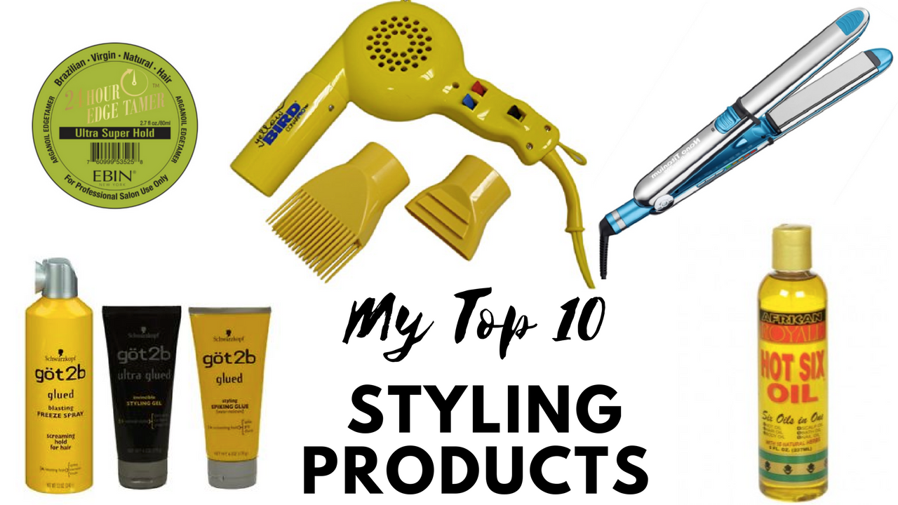 Top 10 Hair Styling Products I Can't Live Without — Jess Monique Thomas