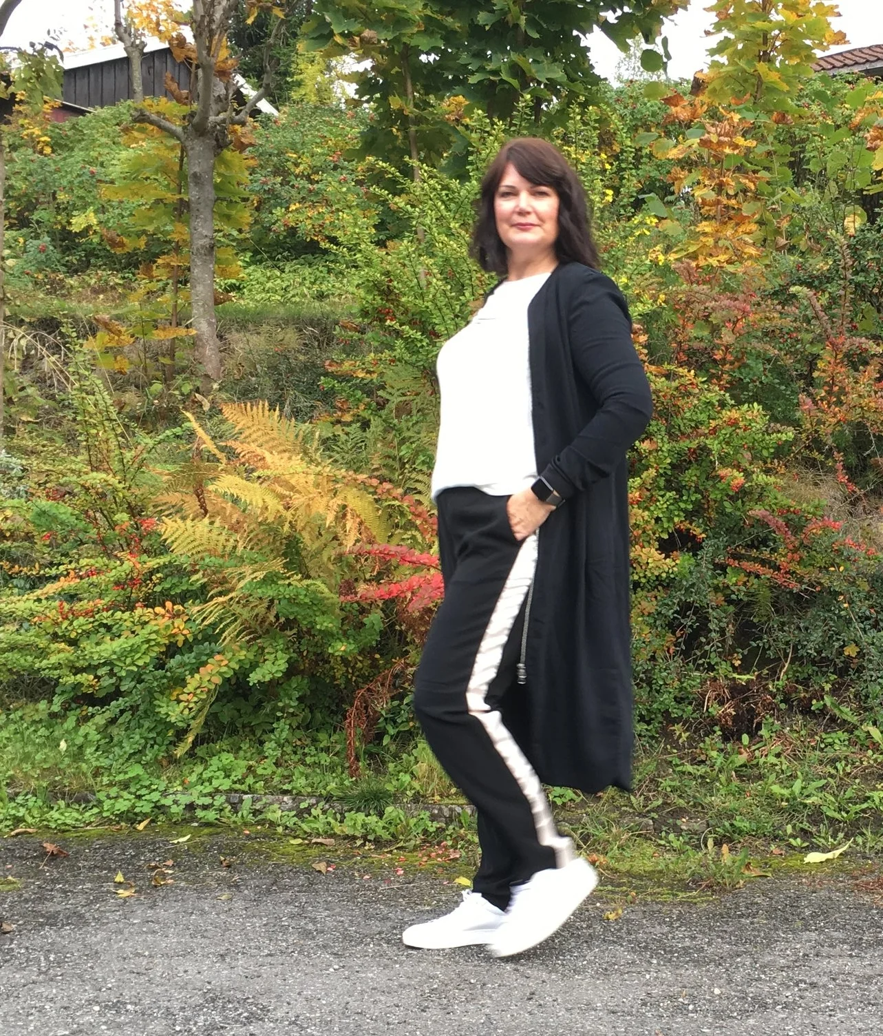 Tuxedo striped pants