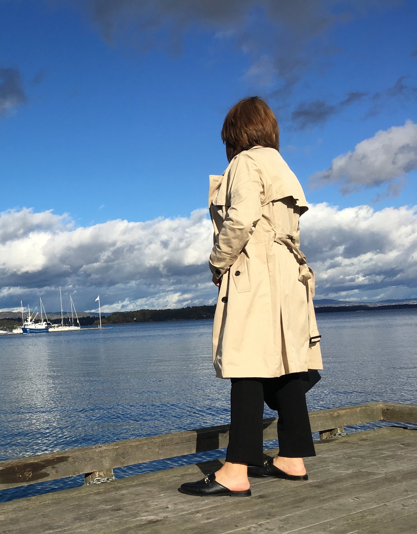 Trenchcoat for autumn - classic and cool