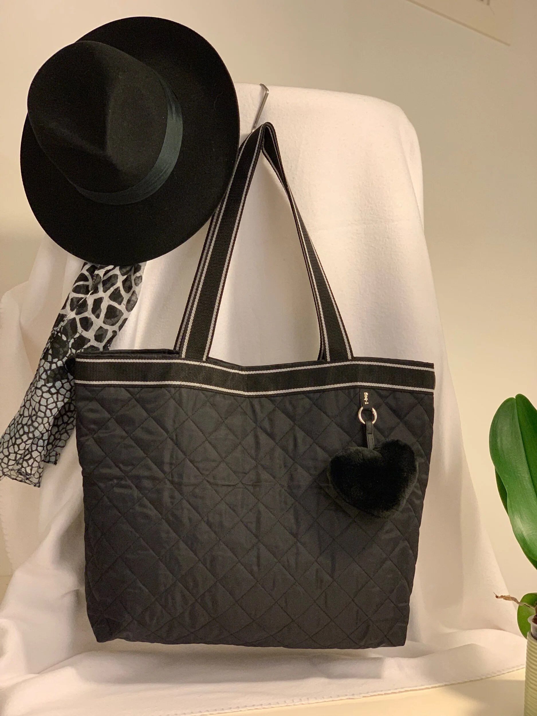 Classic Chic Quilted Large Tote