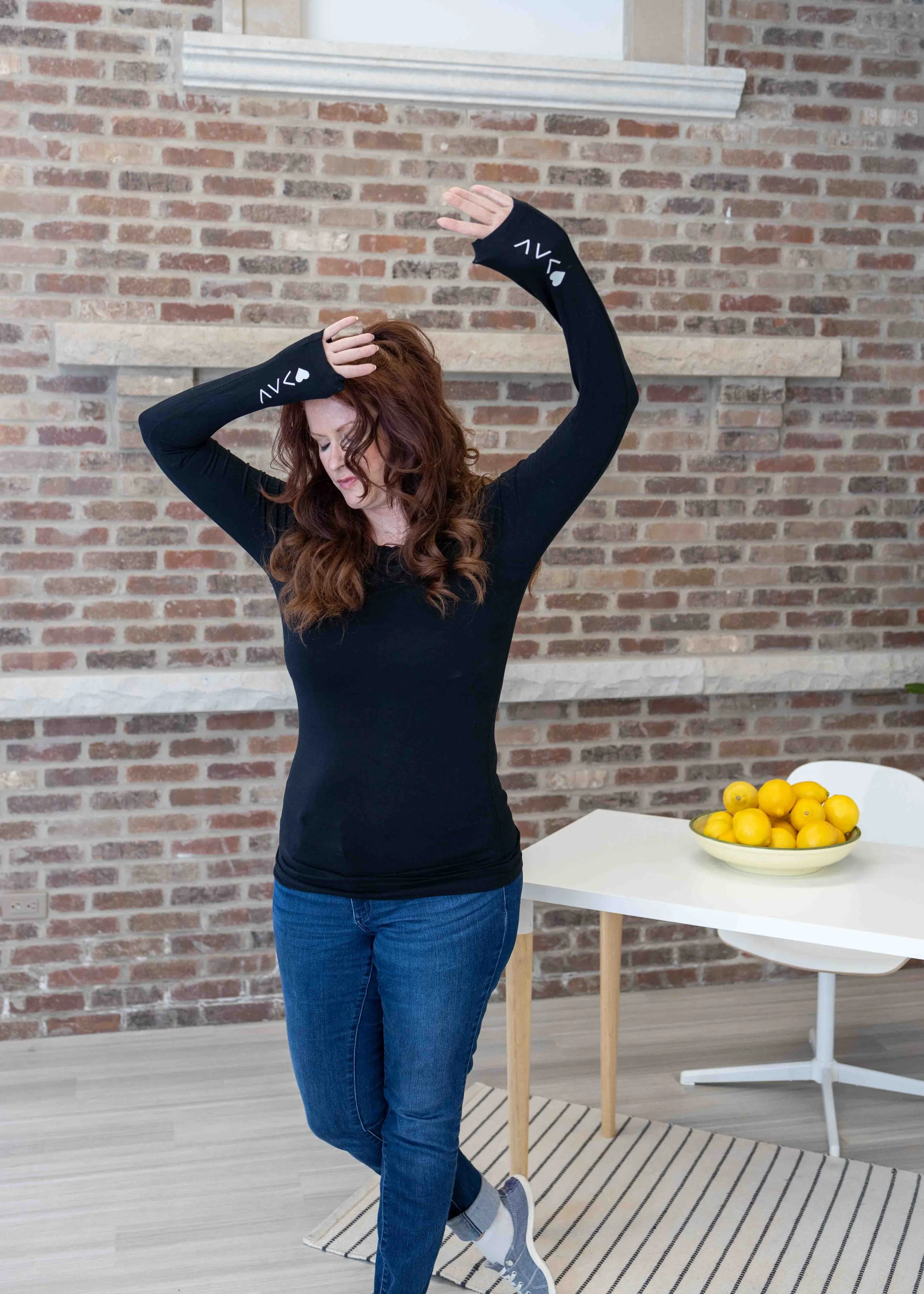 Brand photography session Burlington for female small business owner