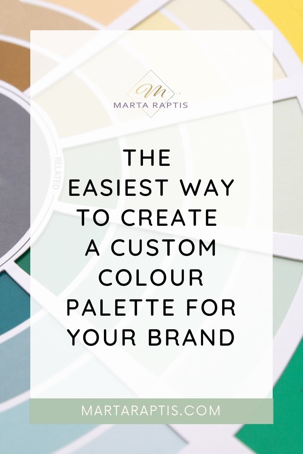 THE EASIEST WAY TO CREATE A CUSTOM COLOUR PALETTE FOR YOUR BRAND