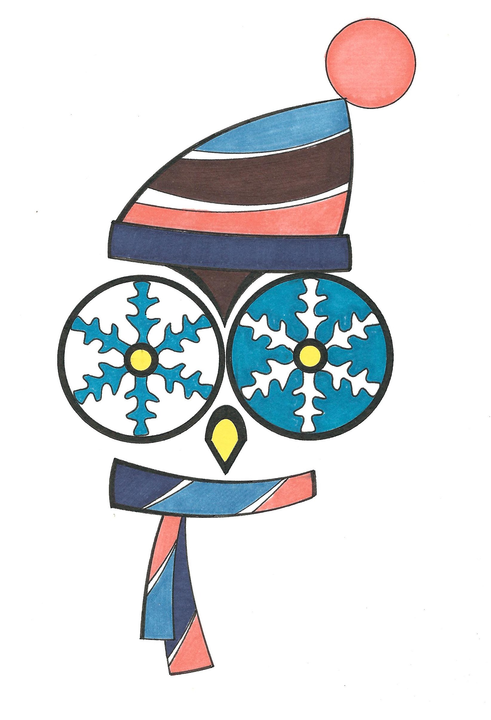 RIppers Logo, (draft). Pen and ink