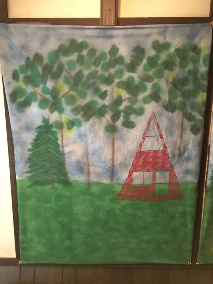 Summer at 114. Acrylic on canvas