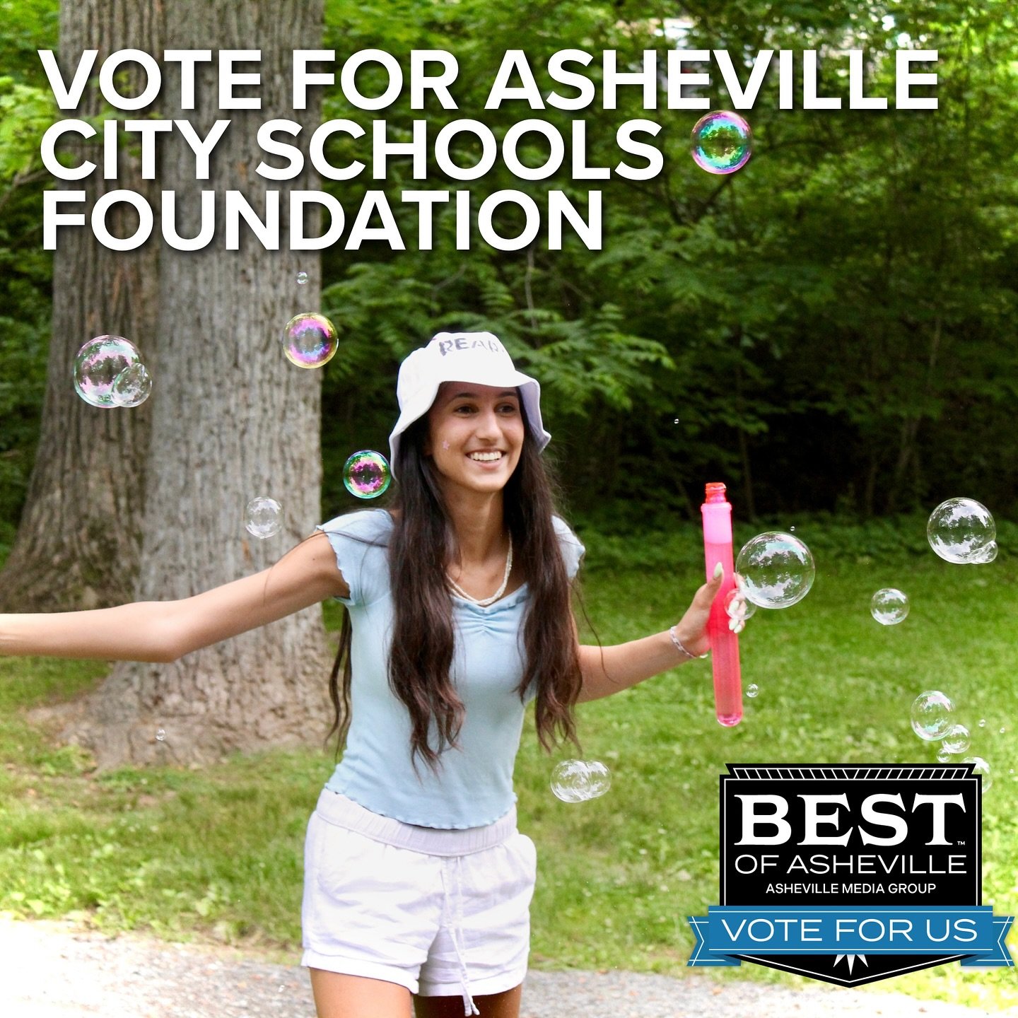 We do whatever it takes 💪 to support students, families, and educators in Asheville City Schools. Help us keep doing this powerful work by voting for us in Best of AVL! 🏆✨

🗳️ Vote Asheville City Schools Foundation
🧭 Category: Services &gt; Non-P