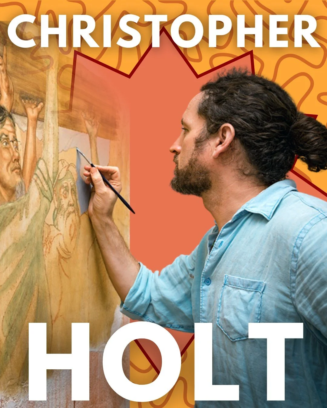 We&rsquo;re proud to feature TAPAS artist Christopher Holt. An Asheville native, Christopher inspires students to explore community, nature, and connection through collaborative art. 🏞️

In his Community Canvas residency, students create murals and 