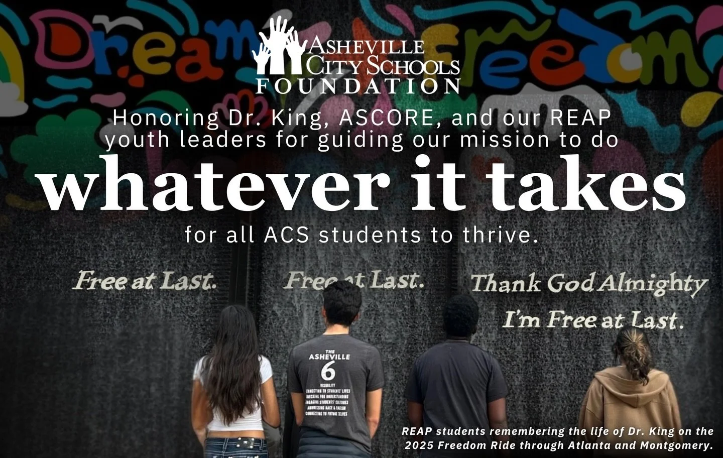 Honored to celebrate the legacy of Dr. Martin Luther King Jr. today. ❤️ How are you celebrating? There are lots of local events and gatherings happening! 

REAP is hosting a youth and adult power sharing workshop today in partnership with Youth Voice