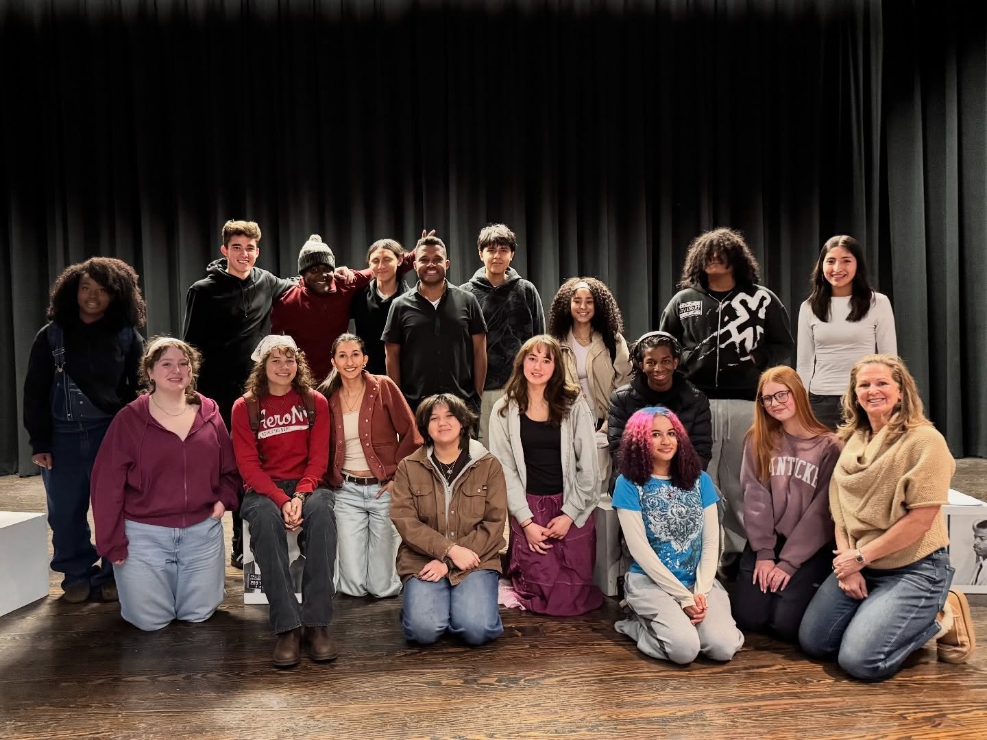 Yesterday at Asheville High, we had the honor of welcoming Mike Wiley for a performance of Breach of Peace. Through storytelling and performance, Breach of Peace examines the history of racial injustice in America, using real court cases and lived ex