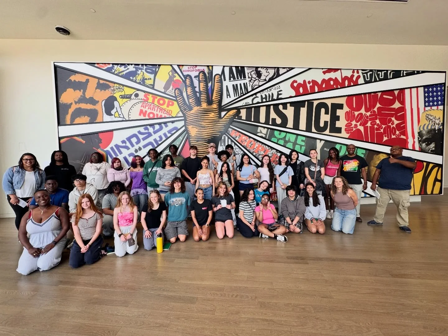 FREEDOM RIDE DAY ONE:

We started our morning early and had a full day in Atlanta!

We visited the National Center for Civil and Human Rights and got the opportunity to step into history and learn about the group of young civil rights leaders who tra