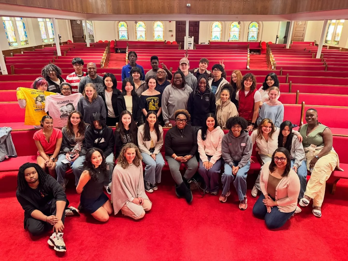 FREEDOM RIDE DAY TWO:

We made it to Birmingham!! We grounded ourselves by watching 4 Little Girls by Spike Lee on our ride down. It tells the story of the four little girls who were murdered in the bombing of Sixteenth Street Baptist Church followin