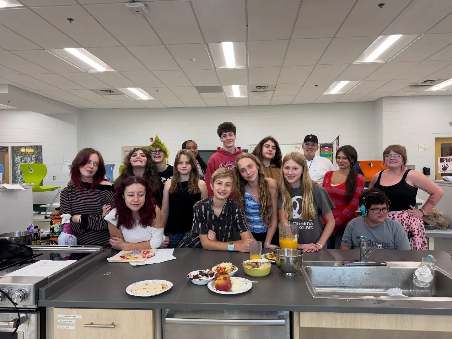 Today we wrapped up 8th Grade Cooking Club with Chef Joe  and these students showed OUT! With a &ldquo;choose your own adventure&rdquo; vibe, they created their own scratch-made dishes and brought all their skills to the table 👩🏽&zwj;🍳👨🏻&zwj;🍳
