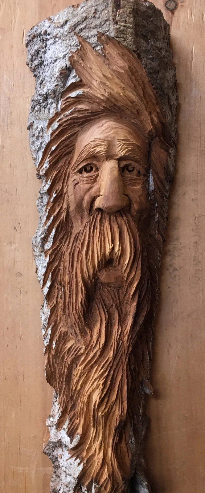 Spirit Man Carving