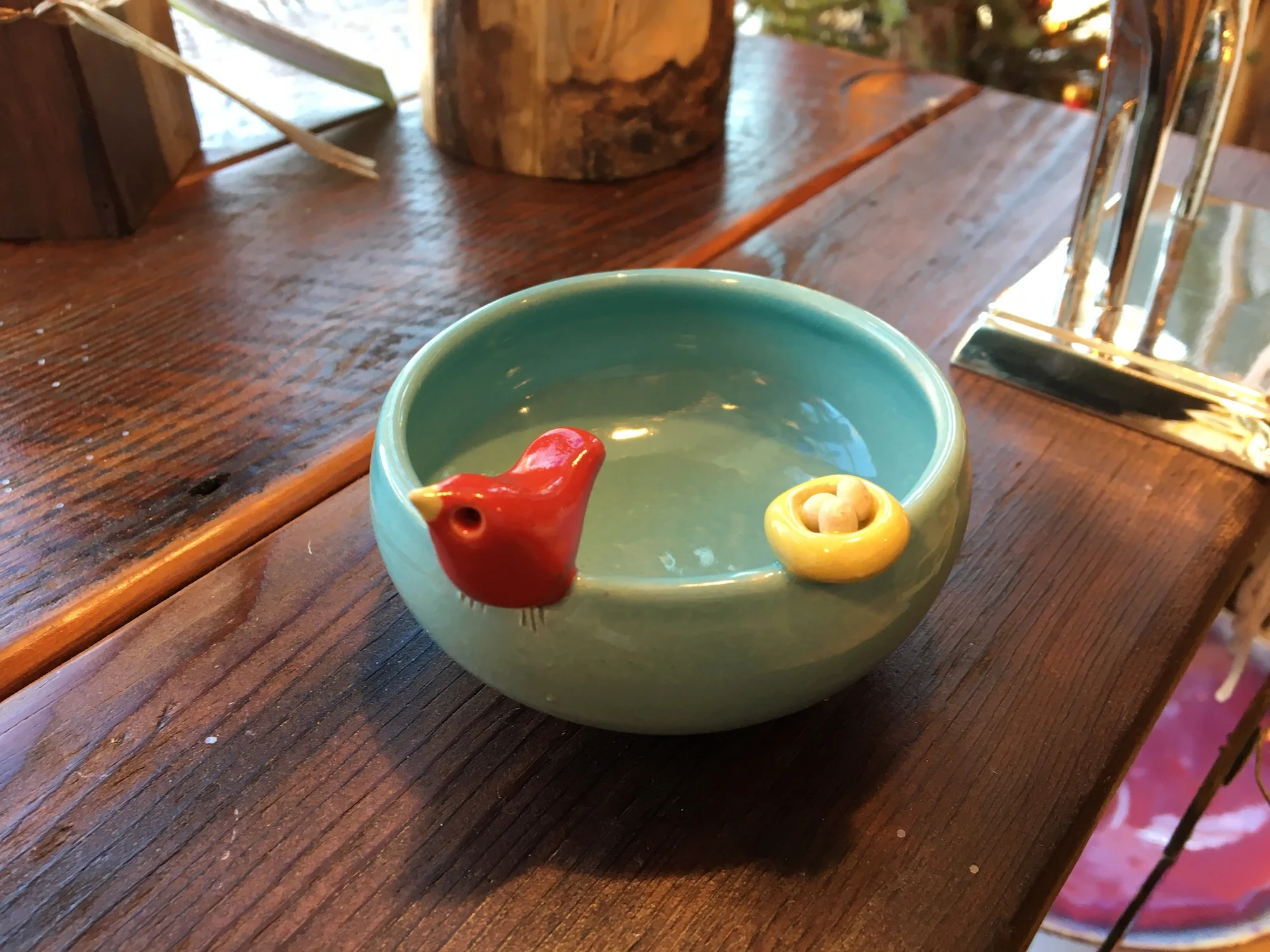 Small Birdy with Nest Bowls