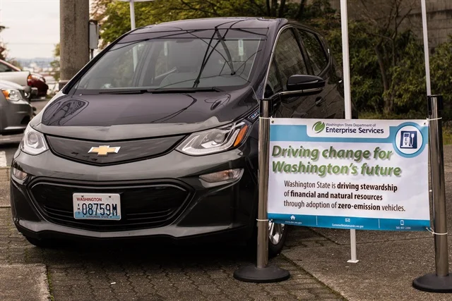 The No Gasoline Movement is not known for idling. We are pushing forward with a nationwide citizen-led movement. This image represents one of the big wins in the fight for cleaner alternatives. The state of Washington has passed a law requiring that fleet purchases be zero emissions, unless no zero emissions option is feasible.