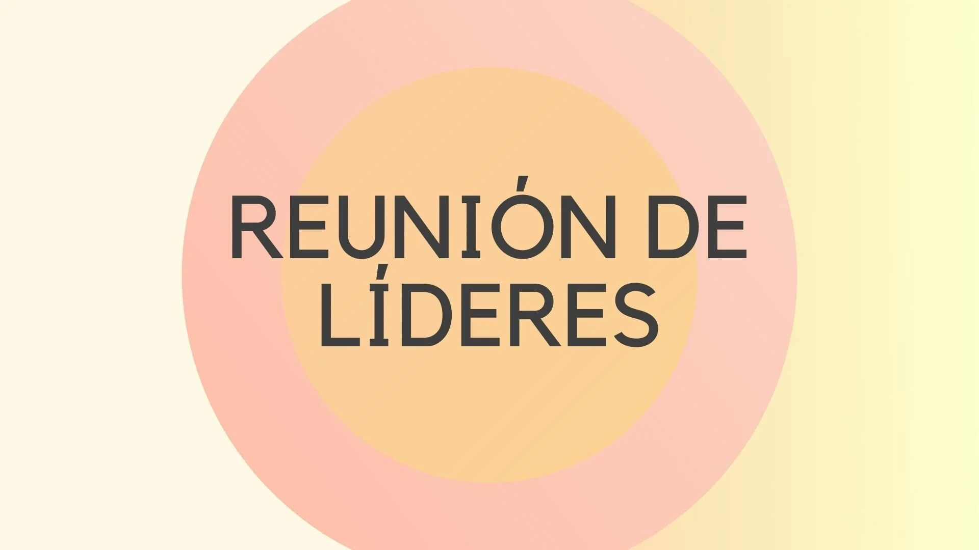 Reunión de Líderes