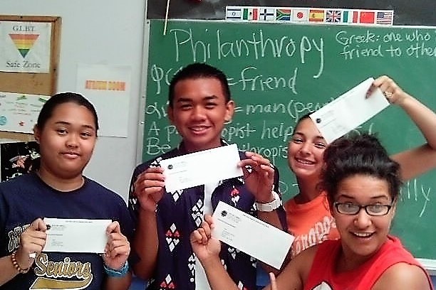   Summer Camp counselors get their first paychecks!&nbsp;  