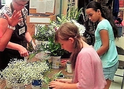   Immersed in the Power of Flowers workshop  