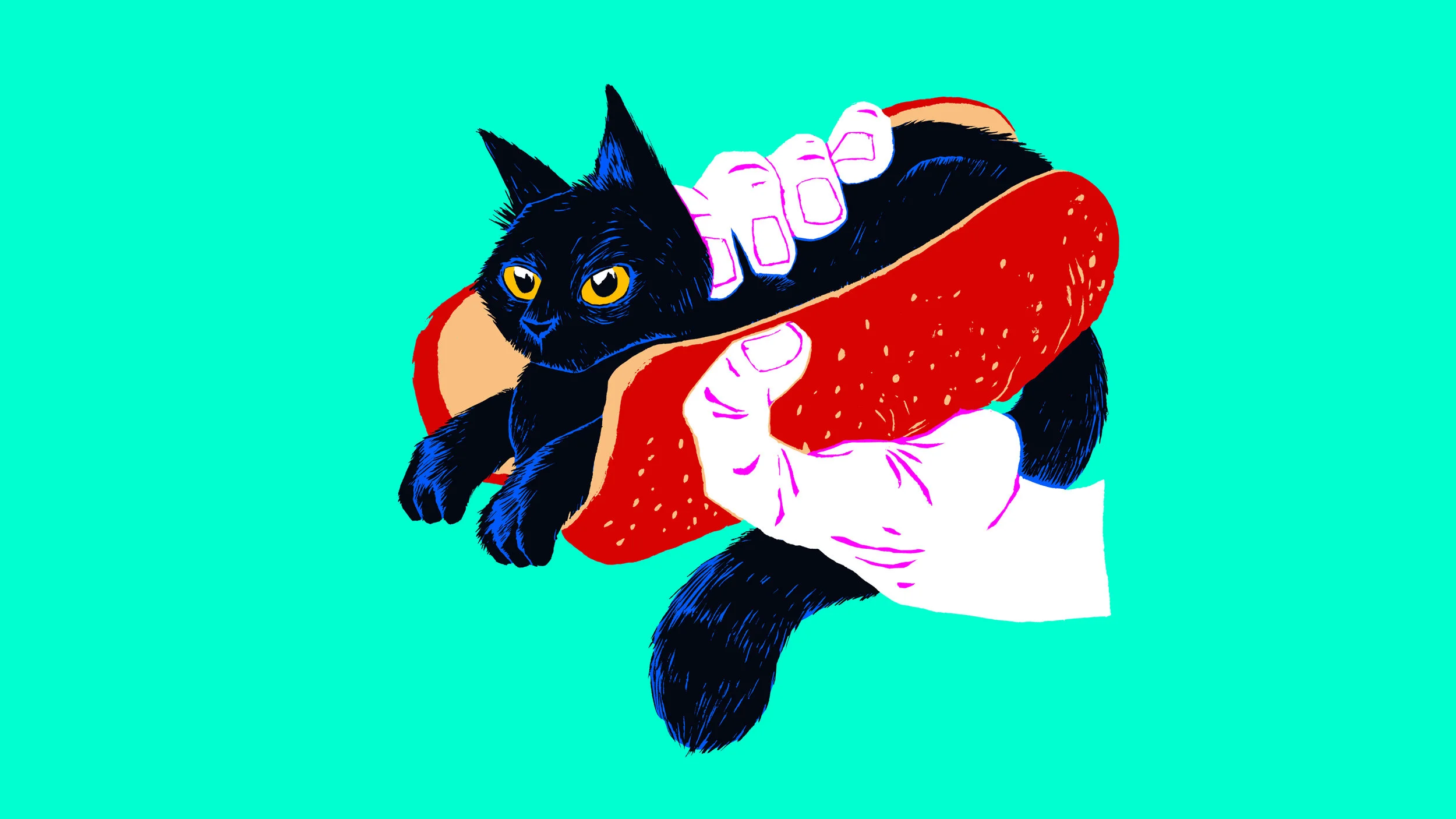 Schrodinger's hot cat