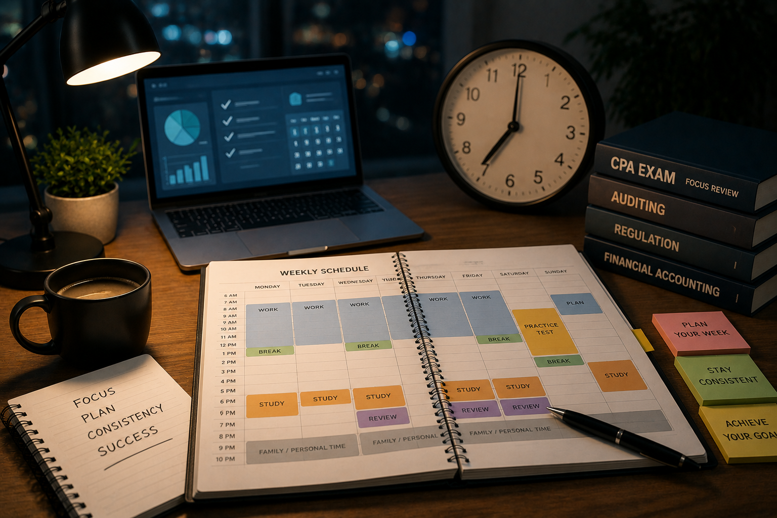 Best CPA Study Schedules for Working Professionals&nbsp;