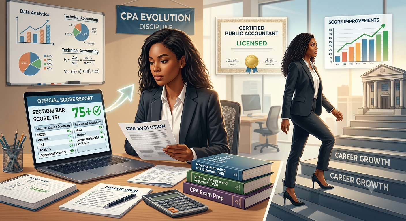 Understanding Your BAR Score on the CPA Exam