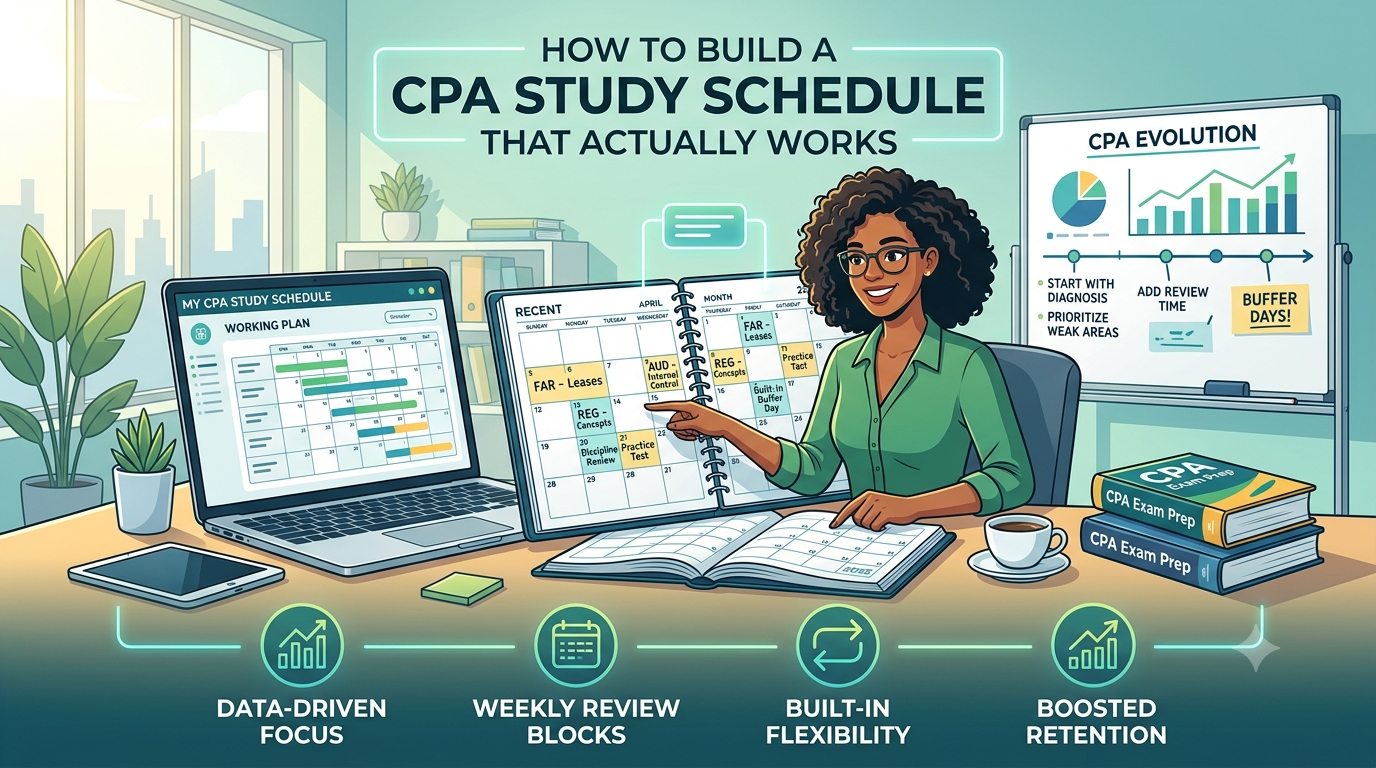 How to Build a CPA Study Schedule That Actually Works