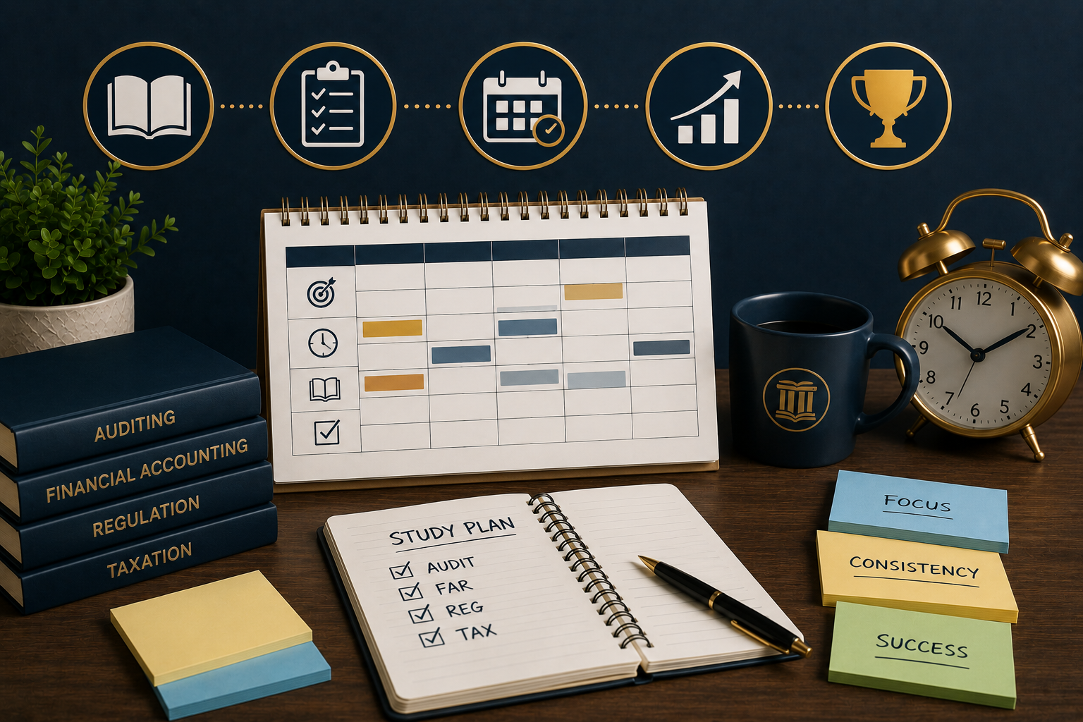 How to Use a CPA Study Planner to Stay on Track
