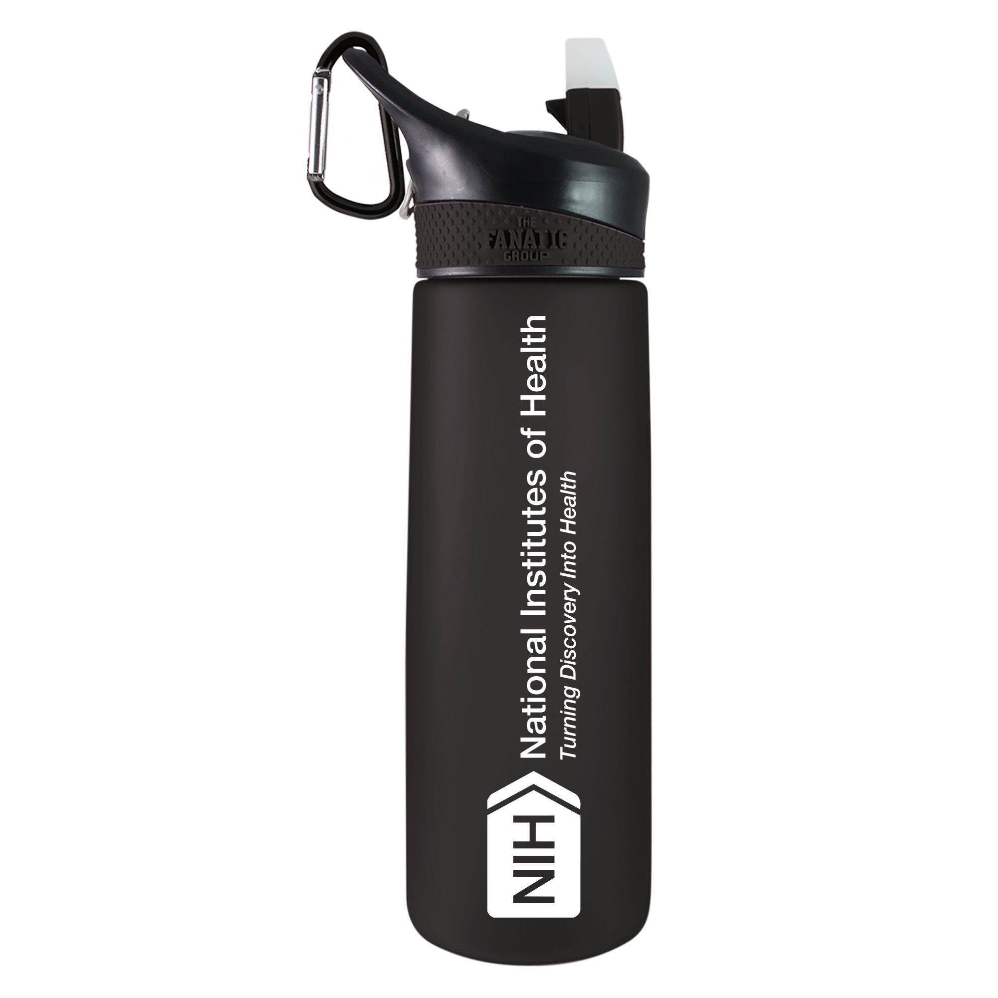 24oz Frosted Sport Bottle with Clip