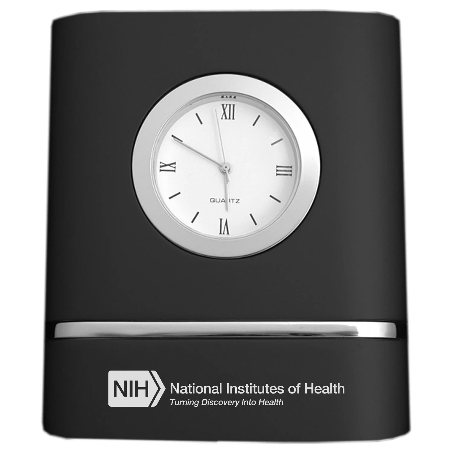 Black Trillium Desk Clock.jpg